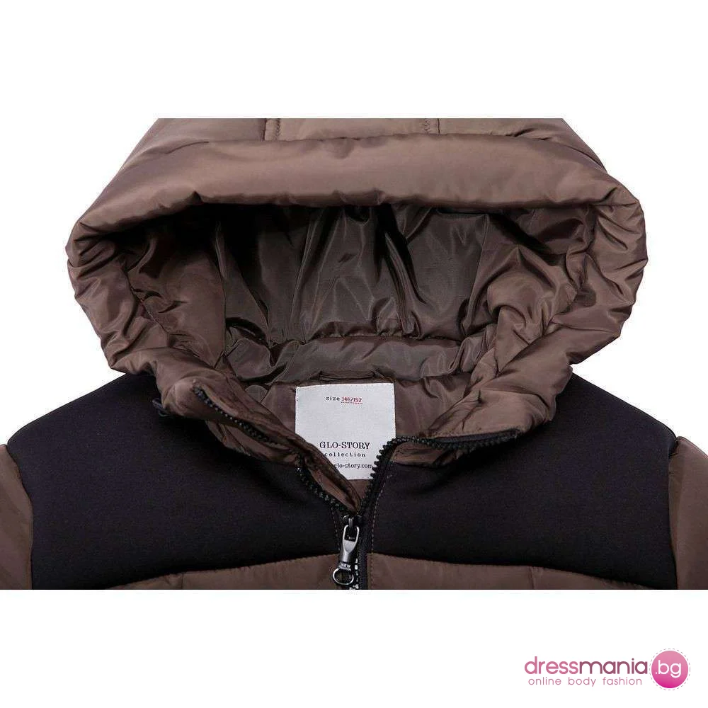 Яке за момче в Glo Story 140-170см - в червен цвят - Image 3