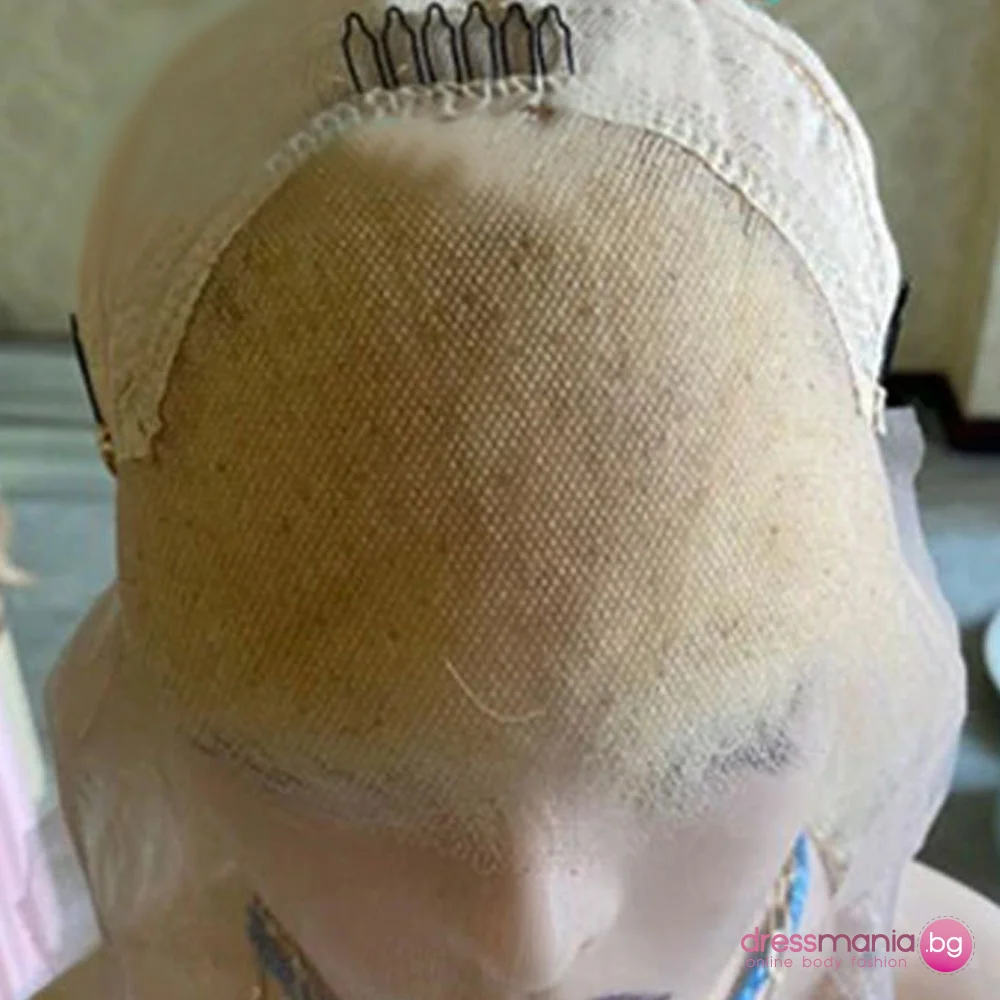 Естествена дамска перука от висококачествена коса - Image 6